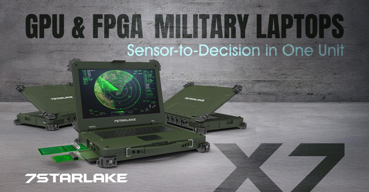 Windowsノート本体 ULTRA GUARD TERRESTRIAL DEFENSE FORCE PC 7STARLAKE Launches First Military Laptop X7 with GPU and FPGA